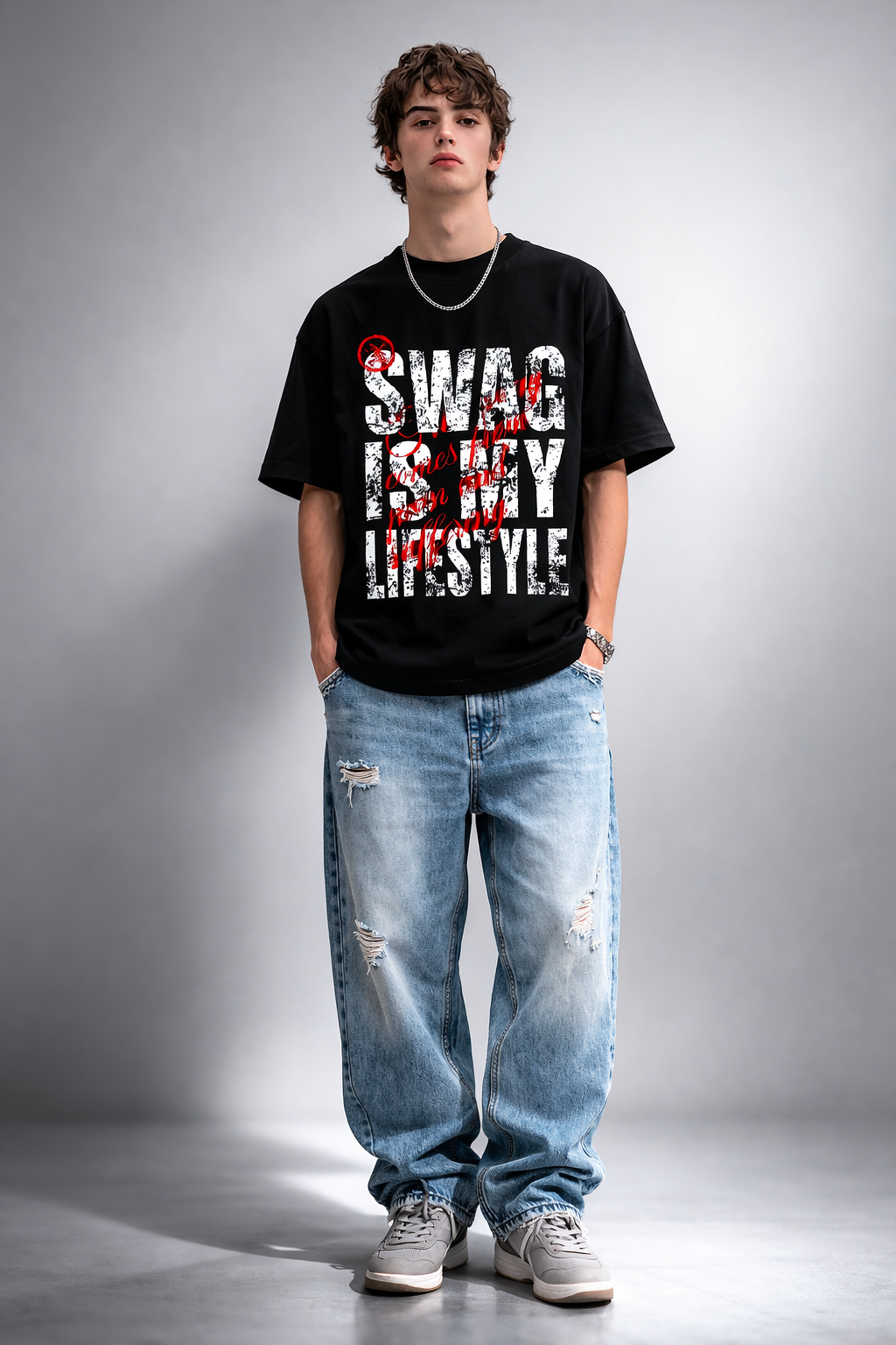 Swag Lifestyle™ Oversized Graphic Tee