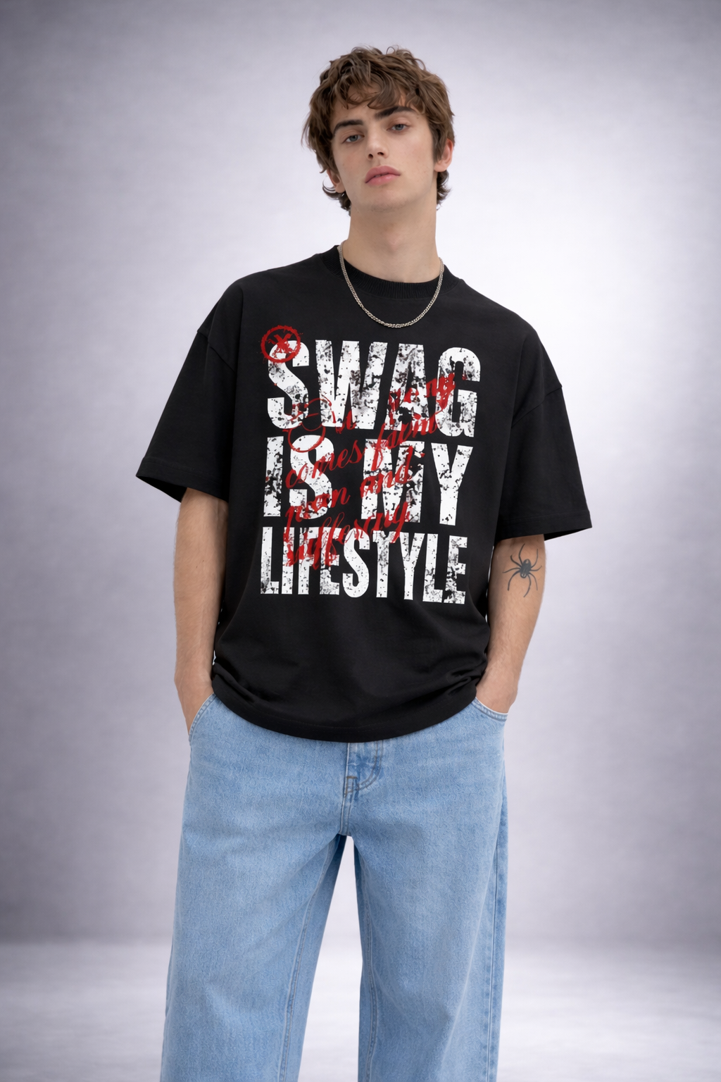 Swag Lifestyle™ Oversized Graphic Tee