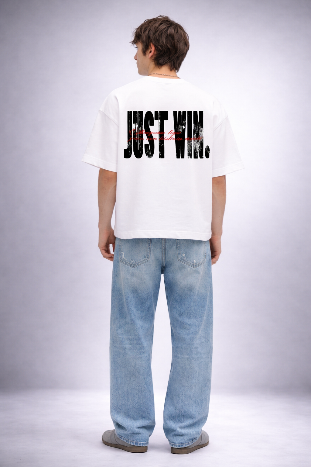 Just Win™ Oversized Graphic Tee