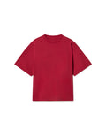 Benziyas Essential Oversized Tee – Crimson Red