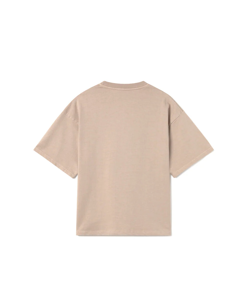 Banzigas Essential Oversized Tee – Sand Beige